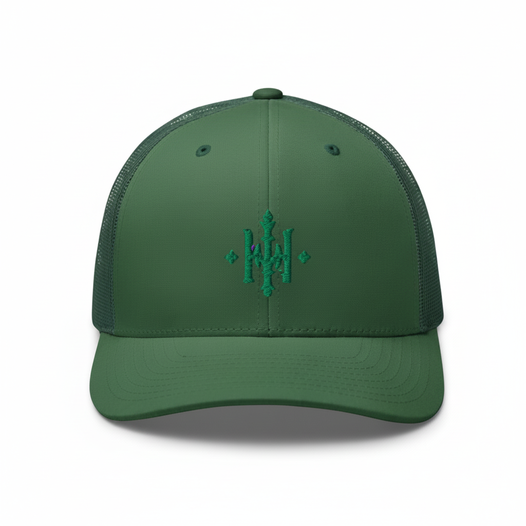 Casquette IRKHANE — Édition Vert & Navy